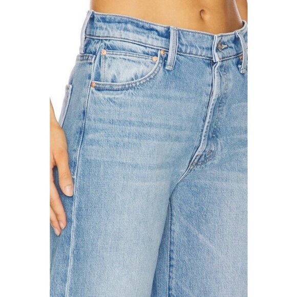 💕MOTHER SUPERIOR💕 The Dodger Button Hover Cuff Jeans ~ Funk N' Flair 28 NWOT - Picture 8 of 16